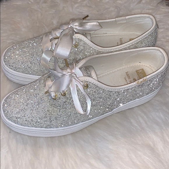 keds kate spade glitter platform